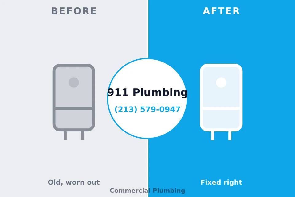 Before and after: plumbing repair Coldwater, MS